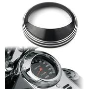 Szwaldaper 5" Speedometer Gauge Bezel Covers Trim Ring Visor shell, for Harley, Davidson Road King FLHR/Classic FLHRC I Custom FLHRS I Motorcycle Speedometer Ring