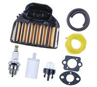Szwaldaper 537255701 Air Filter Fuel Line Tune-Up, for Husqvarna, 455E 455, for Rancher, 460 461 Gas Chainsaw Lawn Mower Air Filter