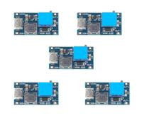 Szwaldaper 5pcs Mt3608 Dc Tep Up Converter Booster Power Module Boost Tep Up Board, for Max, Output 28v 2a, for Arduino, Diy Kit DC-DC converter board(5pcs Mt3608 with Usb)