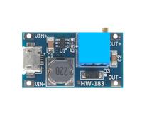 Szwaldaper 5pcs Mt3608 Dc Tep Up Converter Booster Power Module Boost Tep Up Board, for Max, Output 28v 2a, for Arduino, Diy Kit DC-DC converter board(1pcs Mt3608 with Usb)