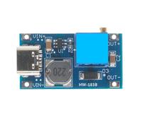 Szwaldaper 5pcs Mt3608 Dc Tep Up Converter Booster Power Module Boost Tep Up Board, for Max, Output 28v 2a, for Arduino, Diy Kit DC-DC converter board(1pcs Mt3608 Type Usb)