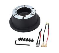 Szwaldaper 6 Bolt Car Quick Release Steering Wheel Snap Off Hub Adapter Boss Kit, for ford, for Mustang, for Focus, for Fiesta, F 150 350 450, for Mazda, for VOLVO, steering wheel hub