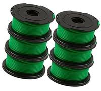 Szwaldaper 6 PCS Spools 20 Feet Trimmer Line Accessories, for Black and Decker GL7033, GL8033, GL9035 Trimmer, Replace Part No.A6482 Lawn Mower Spool