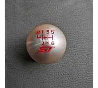 Szwaldaper 6 Speed Manual, for, for Ford, for, for Focus, for, for Fiesta, for RS ST Shift Knob Car Handball Gear Stick Lever Carbon Fibre Aluminium Alloy Gear Shift Knob(Aluminium Alloy ST)