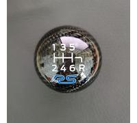 Szwaldaper 6 Speed Manual, for, for Ford, for, for Focus, for, for Fiesta, for RS ST Shift Knob Car Handball Gear Stick Lever Carbon Fibre Aluminium Alloy Gear Shift Knob(Carbon Fibre RS-01)