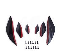 Szwaldaper 6Pcs Accessories Front Bumper Lip Fin Splitter Spoiler Canard Sticker, for BMW, E92, for BMW, E93, for BMW, E90, for BMW, M3 Car Spoiler Trim