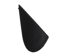 Szwaldaper 963193AW0A 963183AW0A 1 Pair Car Exterior Rearview Mirror Corner Triangle Trim Cover Fit, for NISSAN, for Versa 2012 2013 2014 Black Wing Mirror Triangle Cover