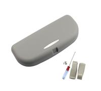 Szwaldaper ABS Car Driving Glasses Holder Box Eye Sunglasses Protector Case, for Toyota, C-HR CHR 2016-2023 Accessories Car Sunglasses Holder(Gray Single Clip)