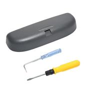 Szwaldaper ABS Car Glasses Holder Case Sunglasses Box, for Lexus, IS 300 350 IS300 IS350 IS500 2019-2021 Accessories Car Sunglasses Holder(Deep Gray)