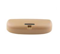 Szwaldaper ABS Car Sunglasses Holder Case, for VW, for Skoda, for Karoq, for KODIAQ, 2017 2018 2019 2020 2021 Glasses Storage Box Accessorie Car Sunglasses Holder(Beige)