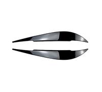 Szwaldaper ABS Gloss Evil Headlight Eyebrows Eyelid, for BMW 4 Series F32 F33 F36 F82 F83 M4 420d 420i 425d 430i 435i 440i 2013-2021 Headlight Eyelids Trim(Gloss Black)