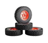Szwaldaper ABS Wheel, for HSP, 1:10 Climbing Car RC 907-T133 1.9inch Rubber 98mm Tires Rc Car Tyres(907R-T133)