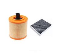 Szwaldaper Air Filter Cabin Filter Set, for Buick, Verano 1.5L 1.5T 2015-, for Chevrolet, for Cruze, 1.4T 1.5L 2014-2019 Car Fiilter 13367308 13271191 Cabin Air Filter(2 PCS Filter Set)