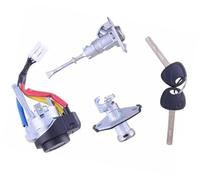 Szwaldaper Boot Latch, for Hyundai, for Sonata 8 1 Set Car Full Lock Cylinder Key Ignition Start Barrel Left Door Trunk Tailgate Car Boot Lock Replacement