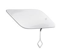 Szwaldaper C-class Accessory Ont Bumper Cover Clip-on Installation Designcompatibility A2128850126 for W212 Car Headlight Nozzle Cover(Silver)