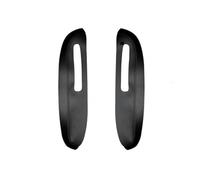Szwaldaper Car 2Pcs Front/Rear Door Armrest Handle Panel Leather Cover, for, for Peugeot, 307 2004 2005 2006 2007 2008 2009 2010 2011 2012 2013 Car Interior Door Panel(Front Pair Black)