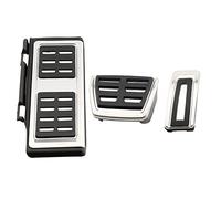 Szwaldaper Car Auto Pedals, for VW, for Golf 7 GTi MK7 Lamando, for A3 S3 8V RS3 Cabrio, for Skoda, for Octavia, 5E A7 Rapid, for Seat, Leon Car Pedal Cover Set(3Pcs AT)