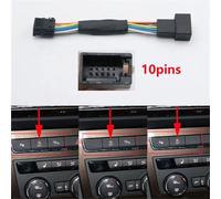 Szwaldaper Car Automatic Stop Start Engine System Off Closed Control Sensor Plug, for Seat, Leon MK3 2013 2014 2015 2016 2017 2018 2019 Auto Start Stop Sensor(10 Pins)
