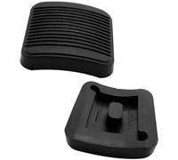 Szwaldaper Car Brake Clutch Foot Pedal Pad Rubber Cover 2pcs, for Jeep Wrangler YJ TJ Cherokee XJ R-am Anti Slip Pedal Pad Cover For Car