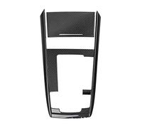 Szwaldaper Car Carbon Fiber Center Console Gear Shift Panel Water Cup Holder Cover Trim, for Mazda, for CX-30 CX30 2020-2022 RHD Gear Shift Panel Trim