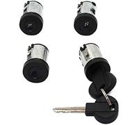 Szwaldaper CAR Door Lock Barrel Set, for Citroen, Jumpy, for Fiat, Scudo, for Peugeot, Expert 1995-2006, for Lancia, Zeta 9170AY 4162C9 4162L0 (Color : 5 Lock) Car Door Lock Actuator(Black 4 Lock)