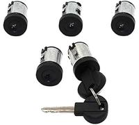 Szwaldaper CAR Door Lock Barrel Set, for Citroen, Jumpy, for Fiat, Scudo, for Peugeot, Expert 1995-2006, for Lancia, Zeta 9170AY 4162C9 4162L0 (Color : 5 Lock) Car Door Lock Actuator(Black 5 Lock)