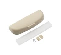 Szwaldaper Car Eyeglass Holder Glasses Storage Box, for, for BMW, for Renault, for Peugeot, for Kia, Auto Interior Organize Accessories Sunglasses Holder Car Sunglasses Holder(Beige)
