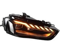 Szwaldaper car front fog light Car Headlight Shell, for A4 2013-2016 Left and Right Headlights Drl Day Running Light Bi Xenon Bulb Fog Lights Accessory Head Lamp