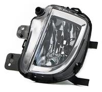 Szwaldaper car front fog light Fog Light Lamp Assembly, for Vw, for Golf 6, for A6 Mk6 Cabriolet Gti Gtd, for Jetta Gli 2012-2016 5K0941699E 5K0941700E(BLACK 1Pc Right)