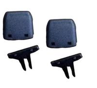 Szwaldaper Car Front Rear Dashboard Air Conditioner Outlet Vents Tab Clip Pick, for VW, for Golf, 7 7.5 For MK7 MK7.5 2013-2019 Car Air Vent Clip(BLACK Rear 2PCS)