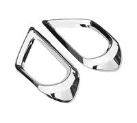 Szwaldaper Car Front & Rear Fog Lights Cover ABS Frame Fog Lamp Trim Auto Exterior Decoration Accessories, for Subaru, for Forester, SJ 2013-2017 Fog Light Trim(BLACK Forester 2013-2015)