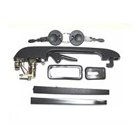 Szwaldaper Car Front Rear Left Right Outer Door Handle with Keys, for VW, for Golf, for Jetta, MK1/MK2 Derby, for Polo, OEM 191837205A 191837205 Exterior Door Handle