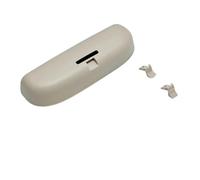 Szwaldaper Car Glasses Case Sunglasses Box Glasses Holder, for Mercedes-Benz, A B C Class W203 W204 W205 W168 W169 W176 W245 W246 Sunglasses Case(Beige)
