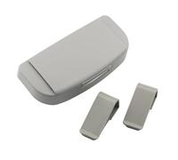 Szwaldaper Car Glasses Holder Case Box Sunglasses Storage, for Mitsubishi, Outlander ASX Lancer 9 10 Pajero Sport I200 Car Sunglasses Holder(Upgrade Gray)