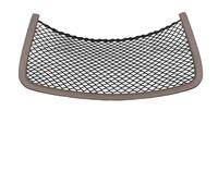 Szwaldaper Car Ont, for Seat, Back Storage Pocket Net Cover Rear String Bag Meh Holder, for Mercedes, for Benz, Ml Gl Gl Gle R Cla W164 W166 W251 car seatback pocket(Brown)