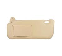 Szwaldaper Car Ont Left/Right Sun Visor Panel Sunvisor with Makeup Mirror Replacement, for Toyota, for Corolla, E160 E170 2014 2015 2016 2017 car interior sun visor(Beige Left)