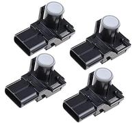 Szwaldaper Car Pdc Sensor 4Pcs Reverse Backup Parking Assist, for Lexus 89341-48010 car parking sensor detection system(Silver)