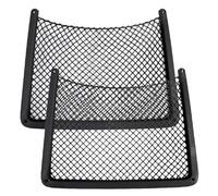 Szwaldaper Car Rear, for Seat, Back String Net Meh Storage Pocket Organizer Auto Interior Accessories, for, A4 B8 A5, for Q3, for A3, A6 C7 Q5 B9 Q7 car seatback pocket(2pcs Black)