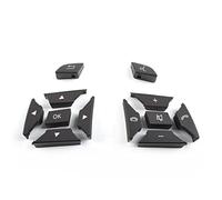 Szwaldaper Car Steering Wheel Multi Function Control Switch Sync Button, for Mercedes, for Benz, ML GL G Class GL550 GL350 ML350 Car Steering Wheel Control Switch(BLACK Grey)