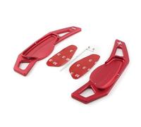 Szwaldaper Car Steering Wheel Shift Paddle Extension, for Mercedes-Benz, for Smart, Fortwo W451 2007-2014 & Forfour W453 2015 2016 2017 Car Shift Paddle(Black Red)