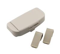 Szwaldaper Car Styling Glasses Holder Case Box Sunglasses Holder Storage Case Box, for Swift, Jimny Sx4 Grand Vitara S-cross Car Sunglasses Holder(Common Double Beige)