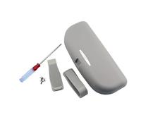 Szwaldaper Car Styling Glasses Holder, for Toyota, Camry, for Corolla, for RAV4, Yaris Highlander, for Land Cruiser, Prado Vios Vitz Reiz Sunglasses Case Car Sunglasses Holder(Upgrade Gray)