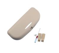 Szwaldaper Car-Styling Glasses Holder SX4, for Swift, Alto Liane Grand Vitara Jimny S-cross Splash Kizashi Car Sunglasses Case Car Sunglasses Holder(Upgrade Beige)