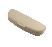 Szwaldaper Car Sunglasses Holder Case Glasses Storage Box, for, for Mitsubishi, Lancer 10 9 Asx Outlander Pajero Sport Eclipse Cross Accessories Car Sunglasses Holder(Beige)