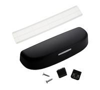 Szwaldaper Car Sunglasses Holder Glasses Case, for Fiat, Panda Bravo Punto Linea Croma 500 595, for Skoda, for Octavia, A5 Fabia Accessories Car Sunglasses Holder(Black)