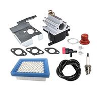 Szwaldaper Carburetor Air Filter Tune Up Kit, for Tecumseh, 640020 640020A 640020B VLV126 VLV60 6.75HP Engine Lawn Mower D24 20 2 Stroke Engine Carburetor Kit