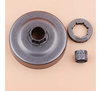 Szwaldaper Clutch Drum Sprocket Rim 19mm 325 7T Needle Bearing Kit, for Husqvarna, 55 51 50 154 254 Chainsaw 503088702 Clutch Kit