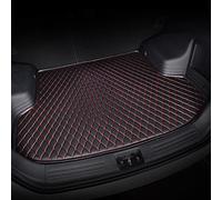 Szwaldaper Custom Car Trunk Mats, for MG, MG7 MG3 MG5 ZS MG6 HS GT Car Boot Liner(Black red)