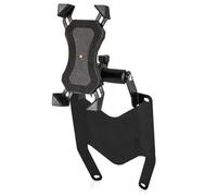 Szwaldaper Detachable Phone Holder, for MT07, for Tracer 700 2016-2020 Motorcycle Windshield Stand Holder Phone Mobile Phone GPS Navigation Plate Bracket Motorcycle Phone Mount(BLACK C)