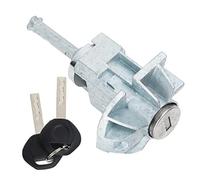 Szwaldaper E46 325i 330i 330xi 20012006 Car Door Lock Cylinder Barrel Assembly, Keyed Different Cylinder Set with 2 Keys, Left Front Door, ABS,Zine Alloy Material, Rustproof, for Door Car Door Lock Ac